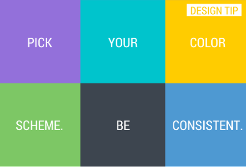 Colour Design Elements for Your Website