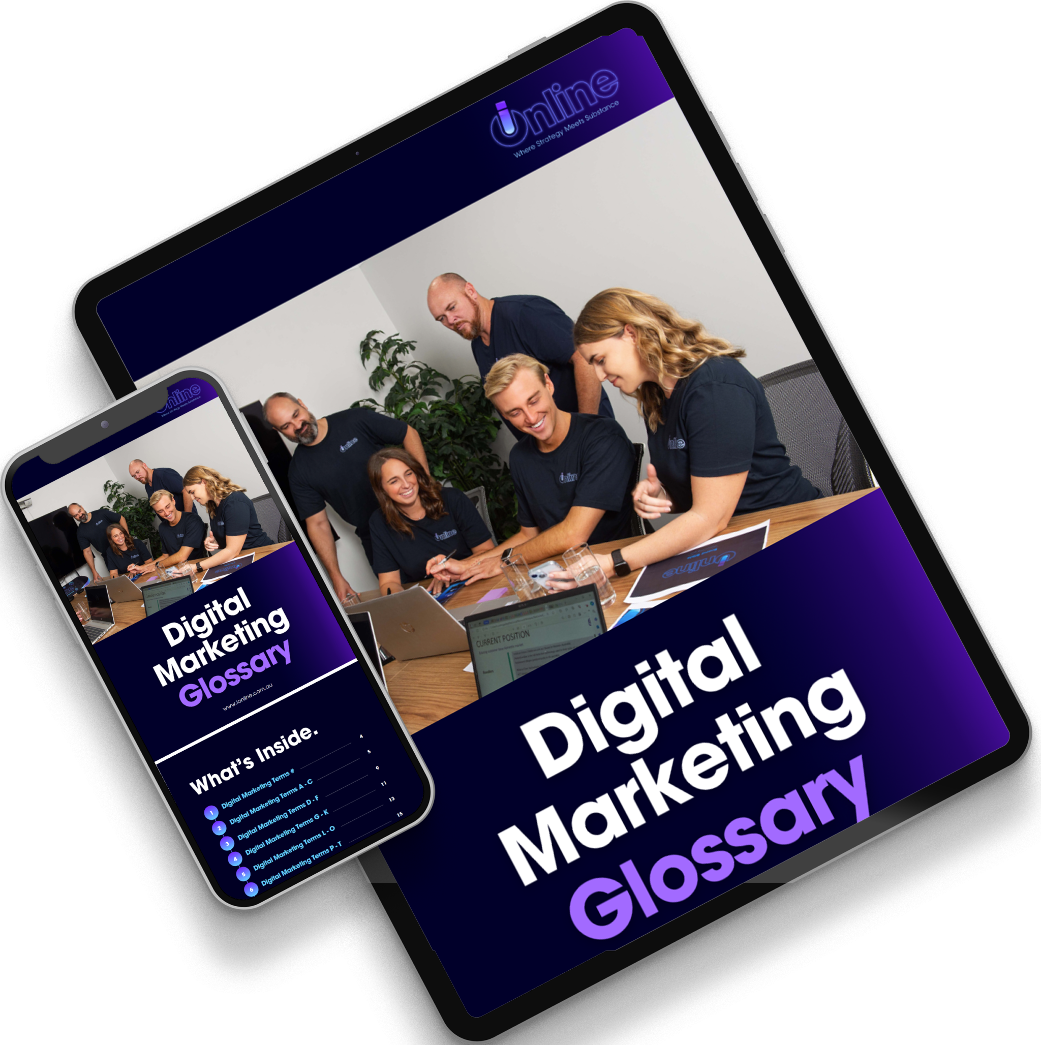 Digital Marketign Glossary Mockup