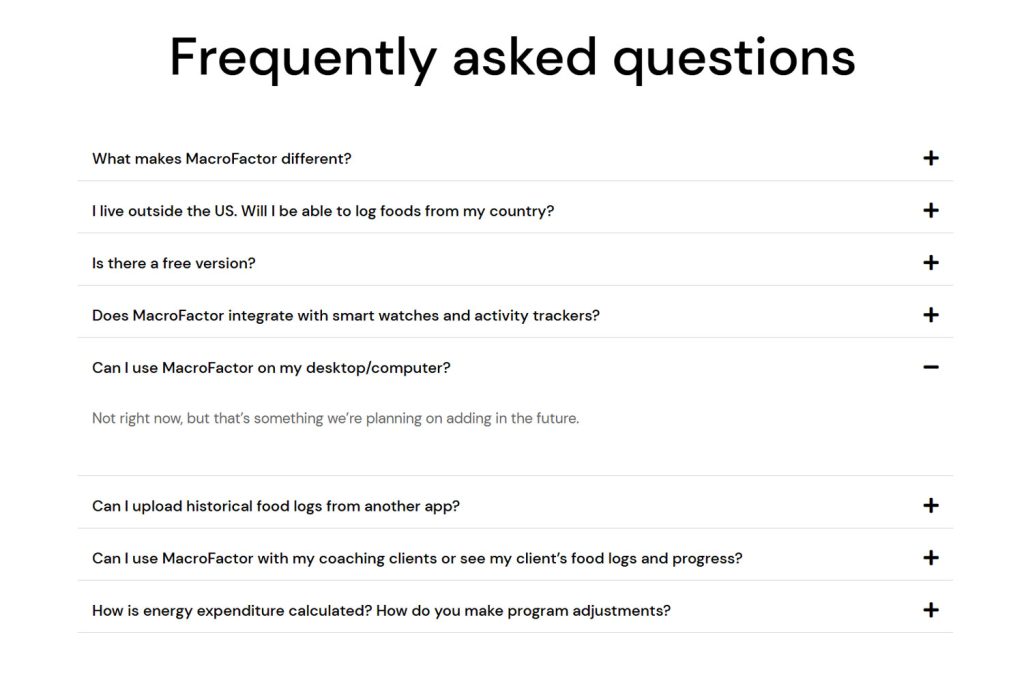 FAQ Page