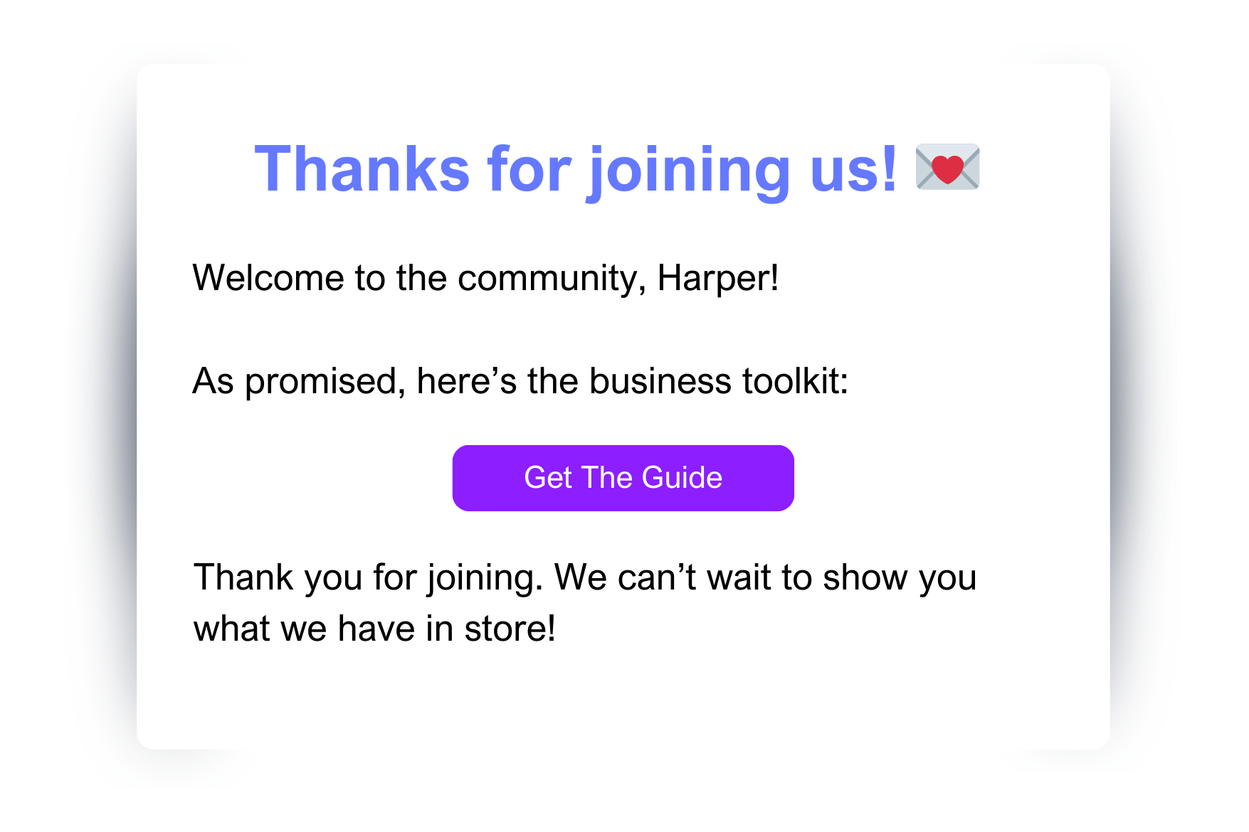 Email Marketing Services - Welcome Drips