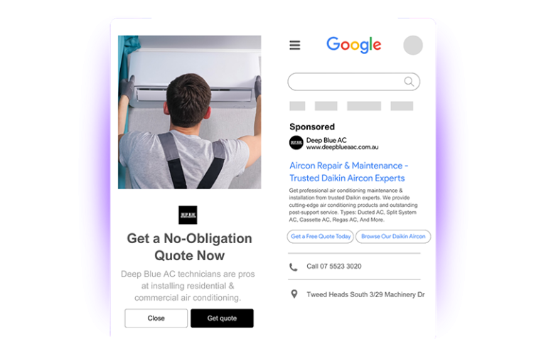 Illustration representing online advertising campaigns
