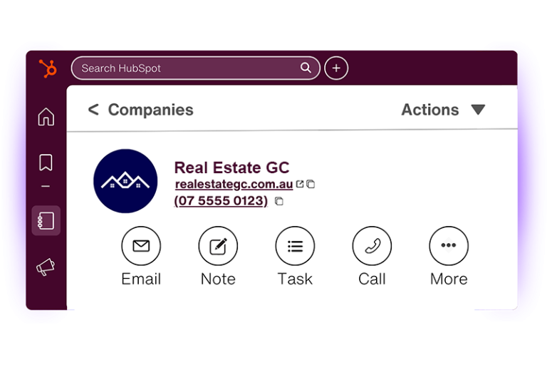 CRM setup graphic