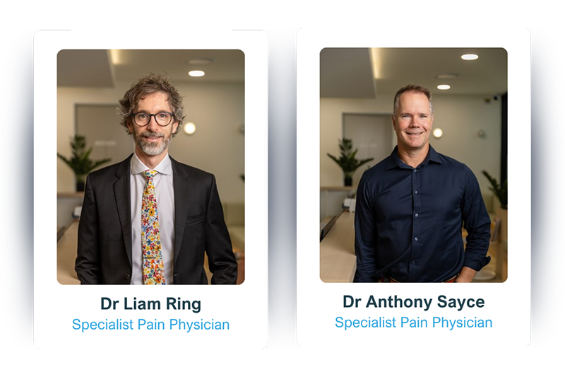 Professional headshots of allied health practitioners